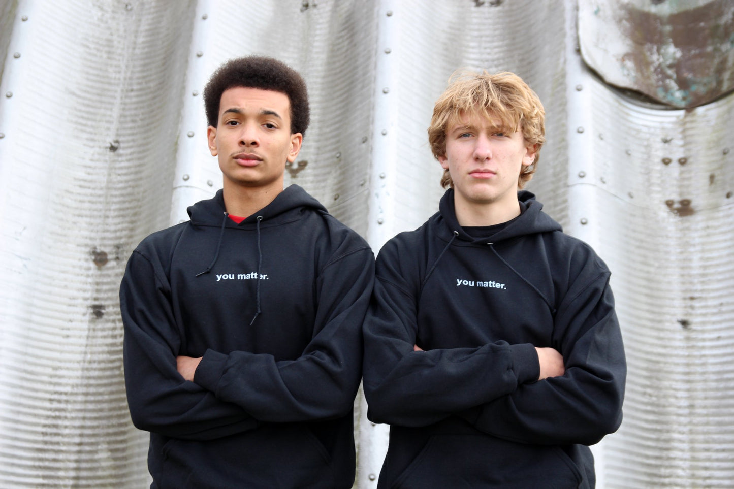 You Matter Black Hoodie