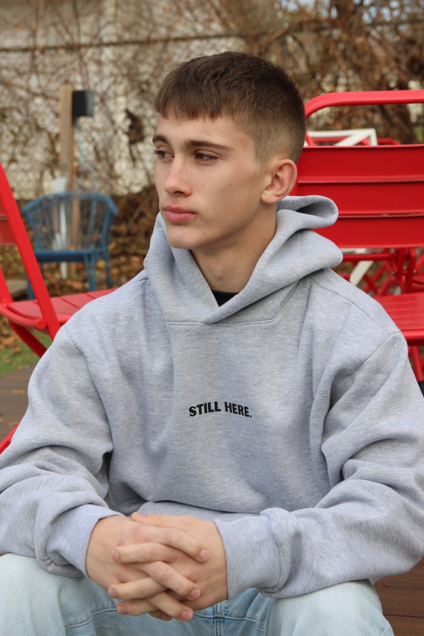 Still Gear Grey Hoodie