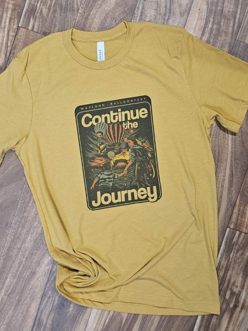 Wayland Balloonfest Mustard SS Tee