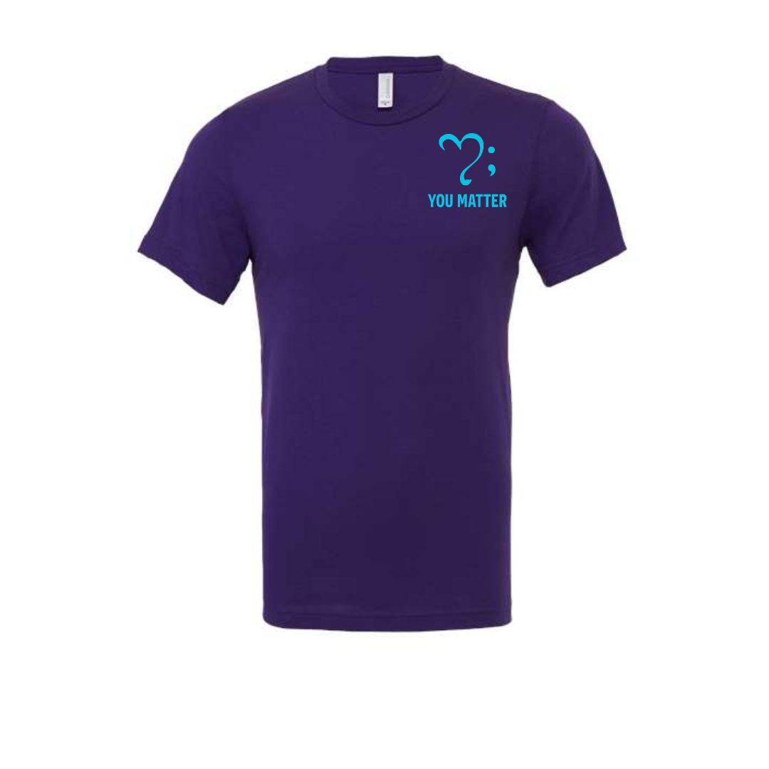 You Matter SS Tee - Purple