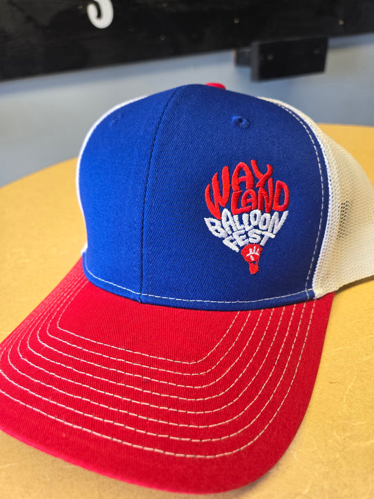Red, White, and Blue Balloonfest Hat