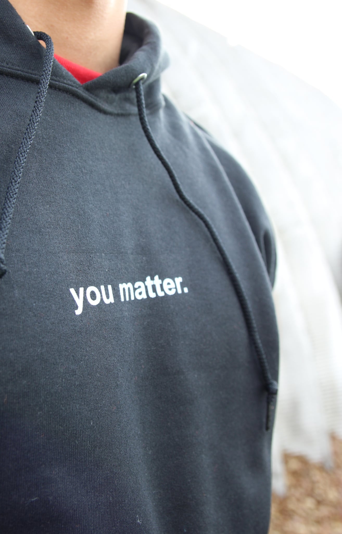 You Matter Black Hoodie