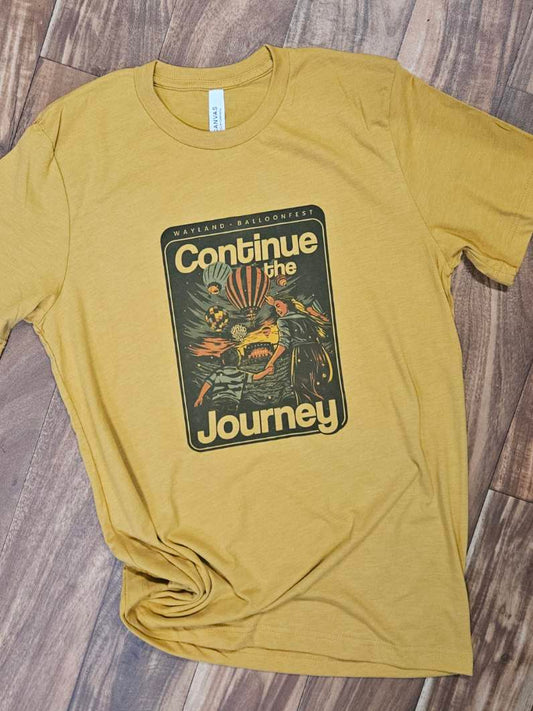 Wayland Balloonfest Mustard SS Tee