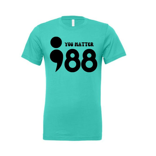 988 SS Tee - Teal