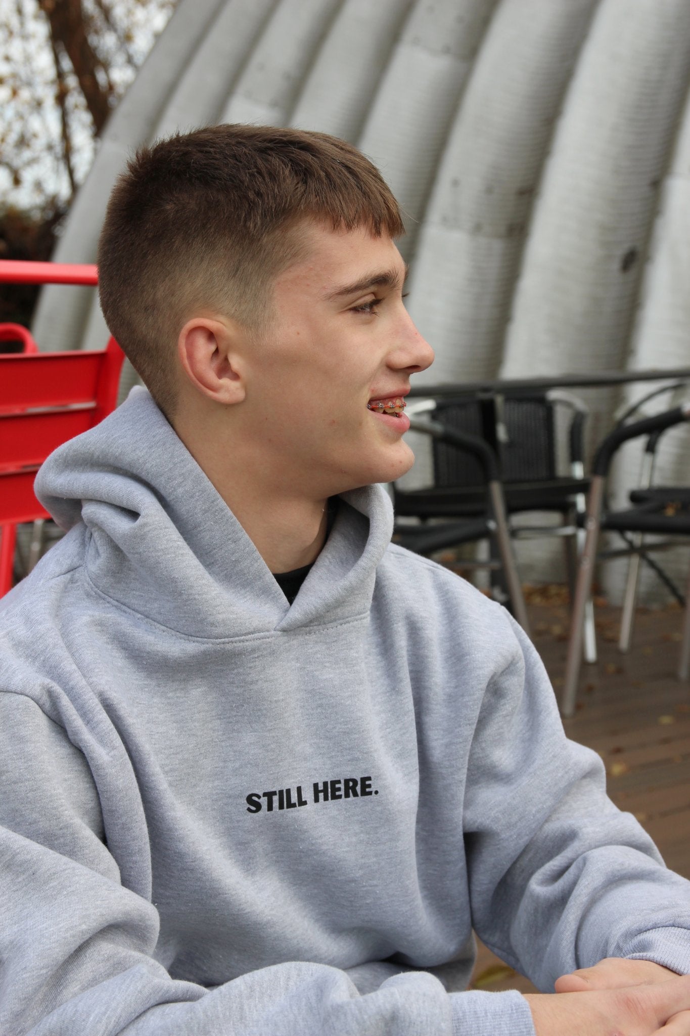 Still Gear Grey Hoodie