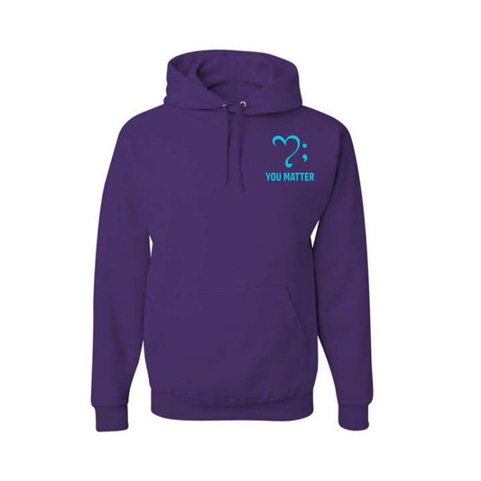 You Matter Hood - Purple